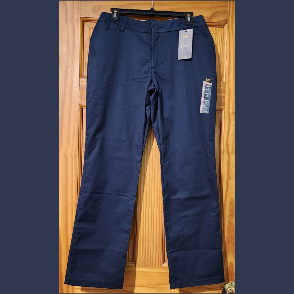 Lee Women's Size 6 Trouser Imperial Blue NWT